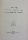 Statuta pro studiis regendis