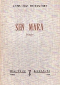 Sen mara. Poezje