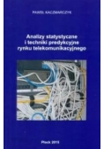 Analizy statystyczne i techniki predykcyjne rynku telekomunikacyjnego