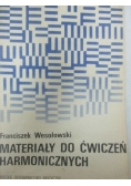 Materiały do ćwiczeń harmonicznych