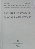Polski Słownik Biograficzny Zeszyt 187