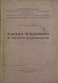 Zasada większości w prawie kanonicznym 1947 r.