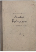 Studia polityczne, 1947 r.