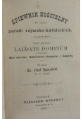 Śpiewnik kościelny dla użytku parafii rzymsko-katolickich, 1886 r.