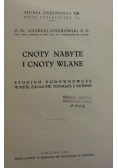 Cnoty Nabyte i cnoty wlane ,1935 r.