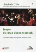 Historia do 1918 r Teksty dla grup ekonomicznych 7