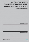 Opodatkowanie zagr. spółek kontrolowanych (CFC)