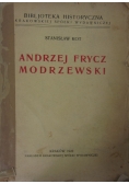 Andrzej Frycz Modrzewski, 1923 r.