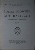 Polski słownik biograficzny, tom X