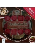 Czekoladki 21 przepisów. Książka kucharska i 8 silikonowych foremek na czekoladki