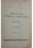 Krystyna córka Lawransa - wianek, 1930r.