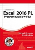 Excel 2016 PL. Programowanie w VBA