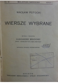 Wiersze wybrane, 1924 r.