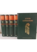 Słownik łacińsko - polski tom I-V