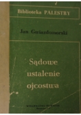 Sadowe ustalenie ojcostwa