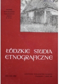 Łódzkie studia etnograficzne Tom XXII