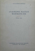 Analogowe maszyny matematyczne