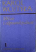 Karol Wojtyła miłość i odpowiedzialność 1