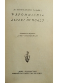 Wspomnienia Błyski Bengalu 1923 r