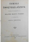 Chwała świętego Józefa, 1896 r.
