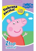 Dobrana Paczka. Złap i koloruj. Świnka Peppa