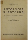 Antologia klasyczna 1937 r.