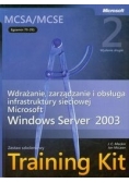 MCSA/MCSE Egzamin  70-291 Wdrażanie zarządzanie i obsługa infrastruktury sieciowej Microsoft Server 2003 + CD