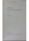 Upadek Konstantynopola 1453