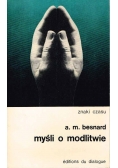 Myśli o modlitwie