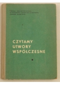 Czytamy utwory współczesne