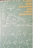 Metody rozwiązywania zadań z analizy matematycznej