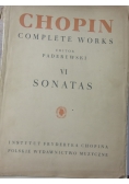 Chopin complete works VI SONATAS, 1949 r.