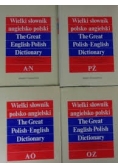 Wielki słownik angielsko-polski, polsko-angielski. Zestaw 4 książek