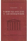 Formy klasyczne w architekturze