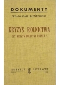 Dokumenty kryzys rolnictwa
