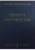 Zeszyty historyczne, zestaw 4- książek