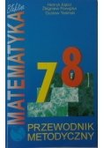 Błękitna matematyka 7,8. Przewodnik metodyczny
