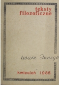 Teksty filozoficzne Twarz Innego