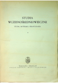 Studia wczesnośredniowieczne tom 2