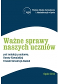 Ważne sprawy naszych uczniów