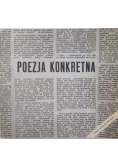 Dróżdż Stanisław (red)  - Poezja konkretna