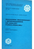 Rachunek macierzowy i wprowadzenie do analizy funkcjonalnej