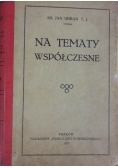 Na tematy współczesne, 1923r.
