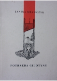 Potrzeba gilotyny, autograf Krawczyk