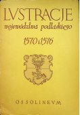 Lvstracje województwa podlaskiego 1570 i 1576 autograf Wiśniewskiego