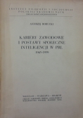 Kariery zawodowe i postawy społeczne inteligencji w PRL
