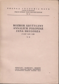 Rozbiór krytyczny Annalium Poloniae Jana Długosza, Tom II
