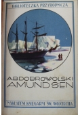 Amundsen na tle nansena i wikingów polarnych 1929 r.