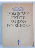 Pokojowe dzieje wojska polskiego