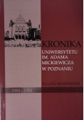 Kronika Uniwersytetu im Adama Mickiewicza w Poznaniu